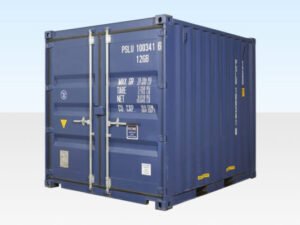 10Ft X 8Ft Shipping Container (One trip) – Blue
