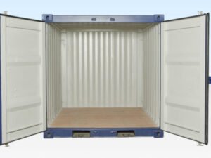 8Ft Shipping Container One Trip (Blue)