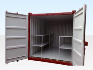 8Ft X 8Ft Flat Floor Bunded Store
