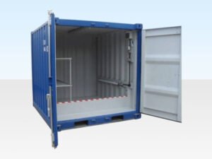 8Ft X 8Ft Raised Bunded Store