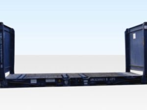 20Ft X 8Ft Used Flat Rack Shipping Containers