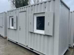 16Ft x 8Ft Steel Anti-Vandal Canteen Cabin