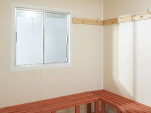 24Ft x 9Ft Steel Drying Room Cabin