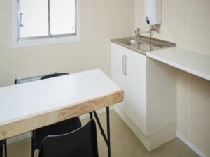 12Ft x 8Ft Steel Anti-Vandal Canteen Cabin