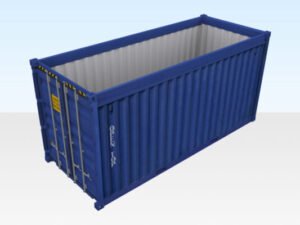 20Ft X 8Ft Used Shipping Container Open Top